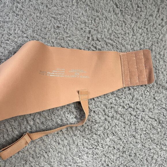 Vince Camuto Bra Womens 42D Tan Beige Full Figure Spacer T Shirt Cup NEW - Picture 6 of 8